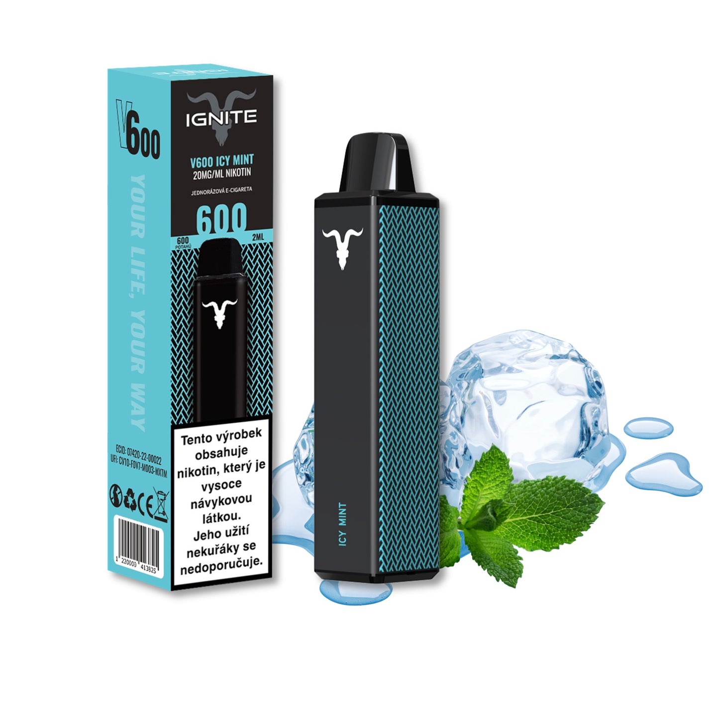 Ignite Vape V600 Icy Mint