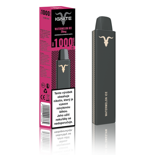 Ignite Vape 1000 potažení Watermelon Ice