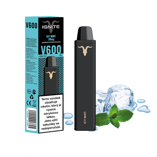 Ignite Vape V600 Icy Mint SLIM