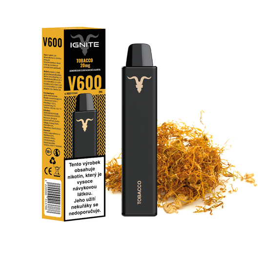 Ignite Vape V600 Tobacco SLIM