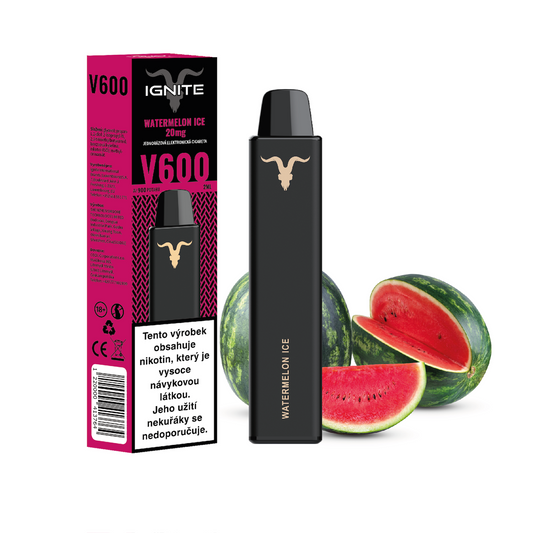 Ignite Vape V600 Watermelon Ice SLIM